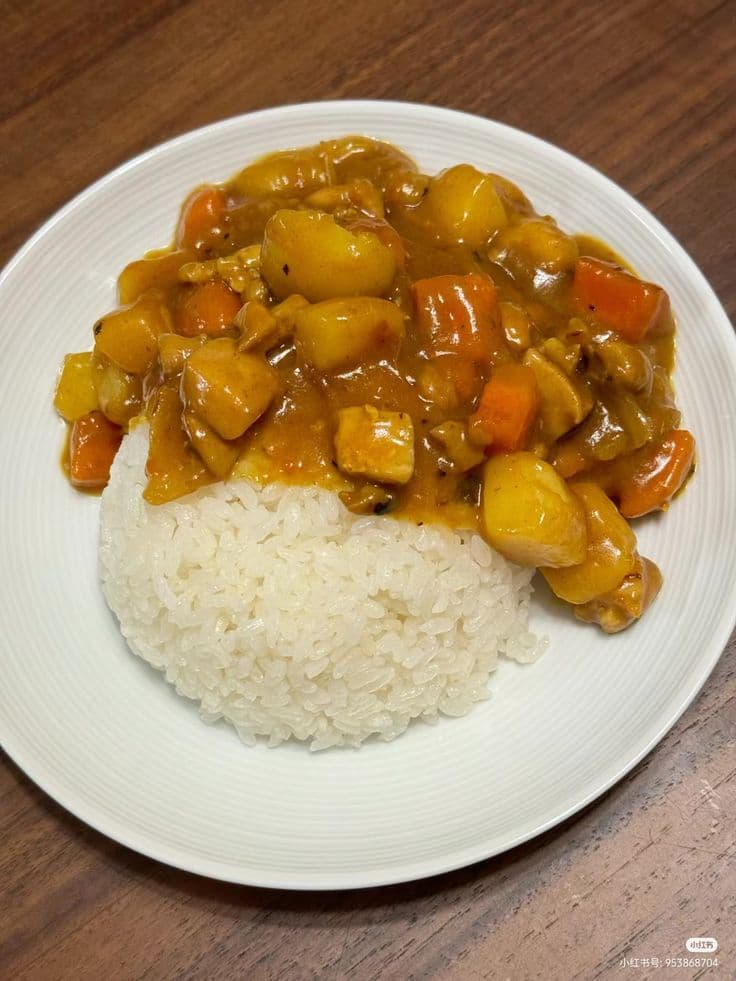 Japanese Veg Curry Rice
