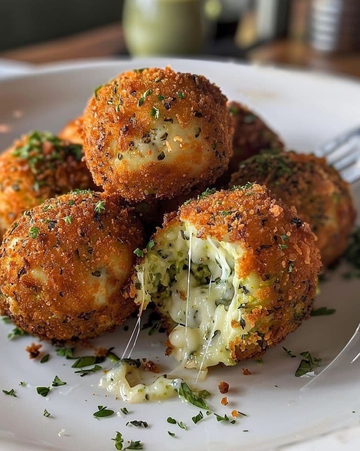 Spinach Cheese Arancini