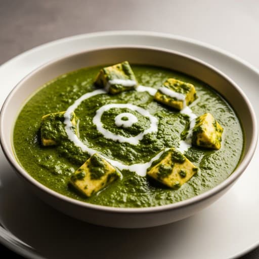 Palak Paneer + Roti + Pickle